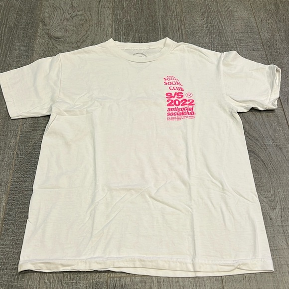 Anti Social Social Club white tshirt - Picture 1 of 2